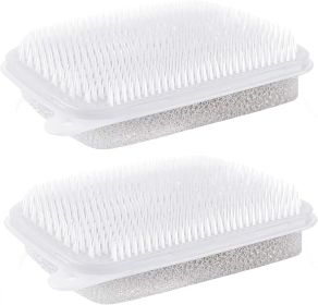 2pcs Vegetable Brush Double-Sided Fruit and Vegetable Scrubber Veggie Brush Soft Bristles Cleaning Tool for Produce, Kitchen Utensils