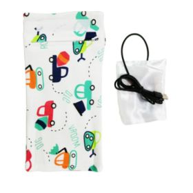 USB Milk Water Warmer Travel Stroller Insulated Bag Portable Baby Nursing Bottle Heater Cover Baby Food Warmer Bottle Warmer (Option: Car)
