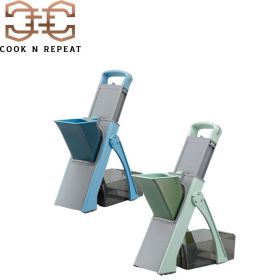 Mandoline Slicer Deluxe (Color: Blue)