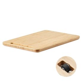 Household Appliance Slider Sliding Tray for Kitchen Countertop (Color: Natural, Options: 14 x 9.5 in)